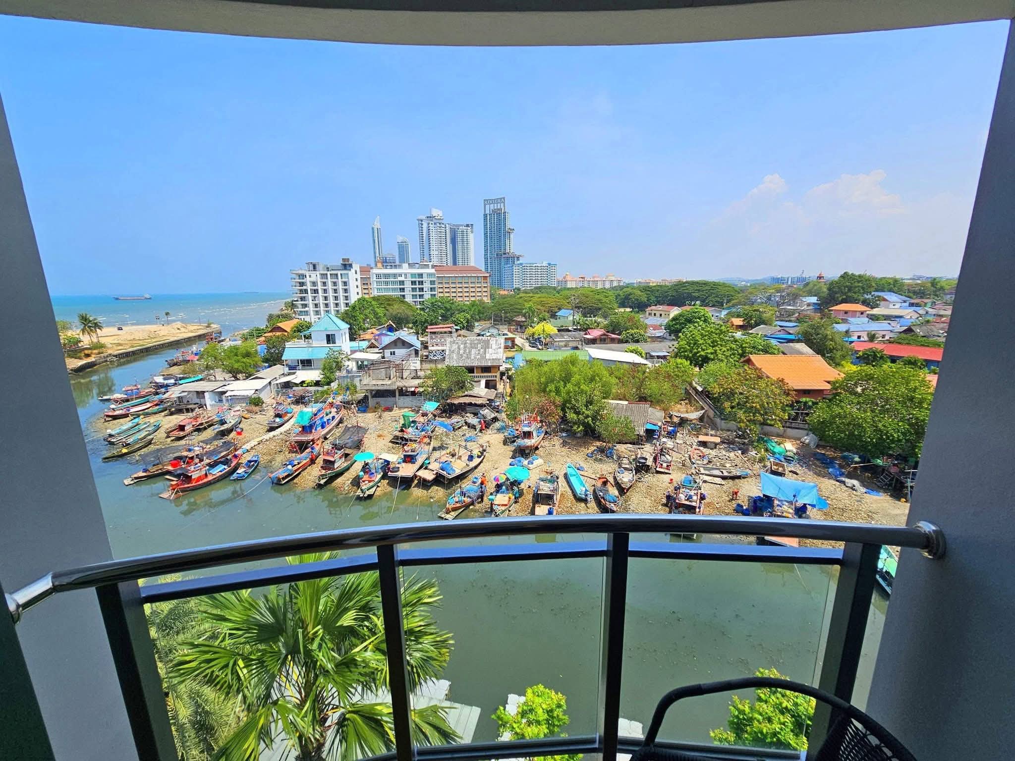 ขายขาดทุน! คอนโดพัทยาวิวทะเล-ท่าเรือส่วนตัว ห้องใหม่ไม่เคยปล่อยเช่า เซฟโซนสุด Vibes 🚤 11