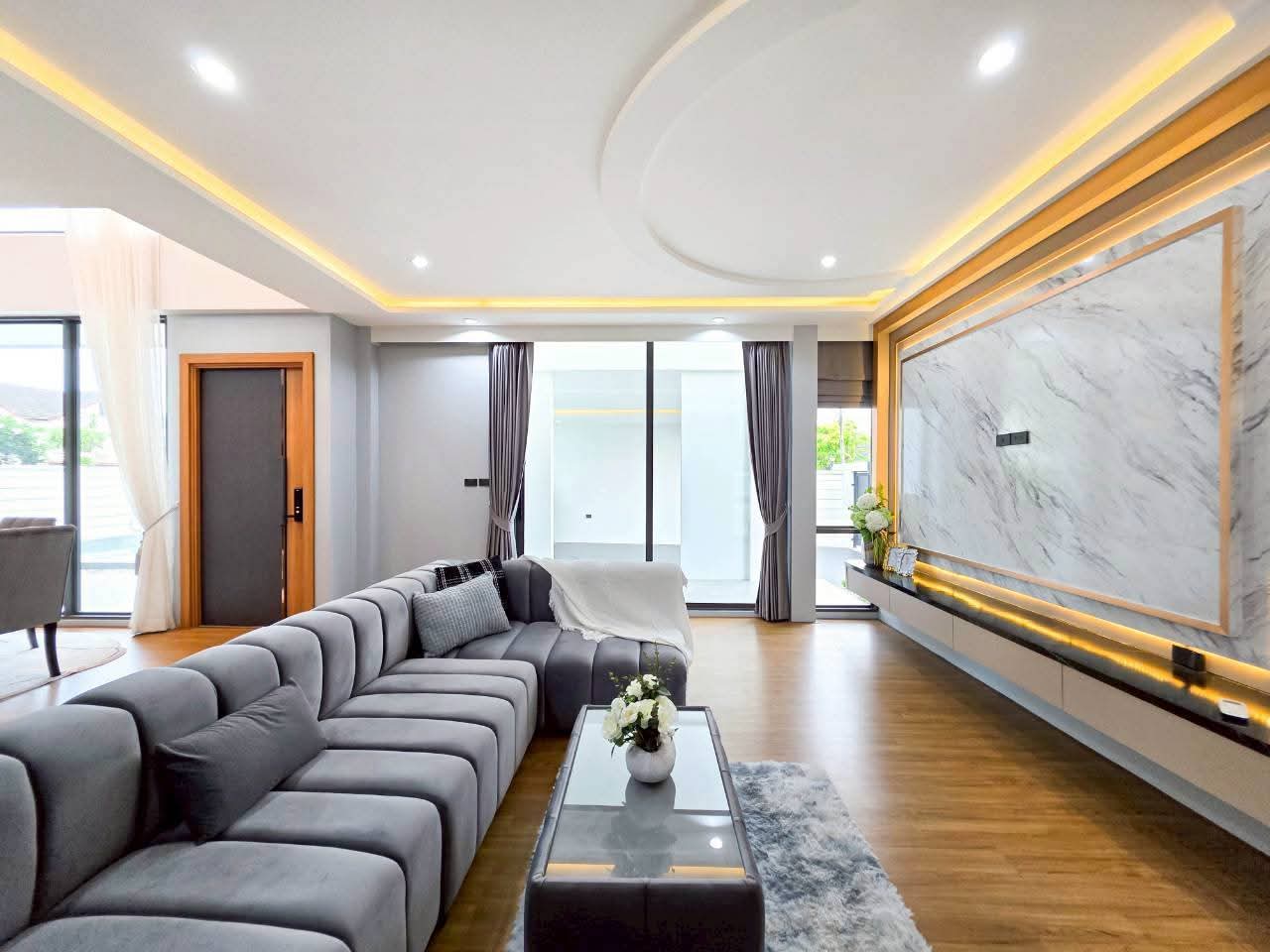 ขายพูลวิลล่าสร้างใหม่ หมู่บ้านอารียา (ซอยสยามคันทรีคลับ) สไตล์ Modern Luxury 7