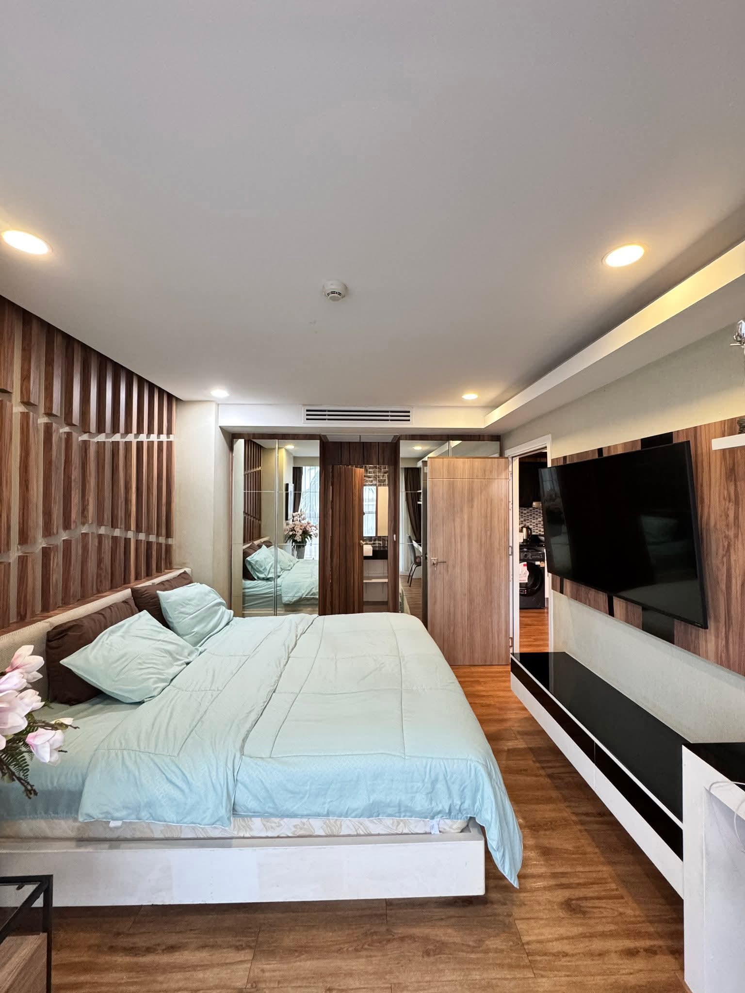 ให้เช่าคอนโดพัทยา! Dusit Grand Park 1 ห้องไซส์ใหญ่ 2 ห้องนอน 65 ตร.ม. แต่งครบพร้อมอยู่ 7