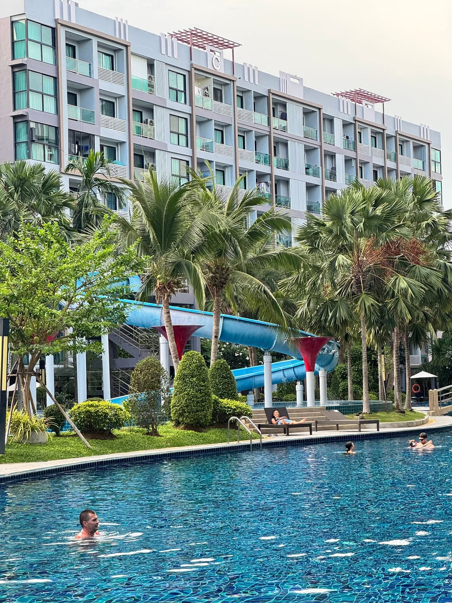 ให้เช่าคอนโดพัทยา! Dusit Grand Park 1 ห้องไซส์ใหญ่ 2 ห้องนอน 65 ตร.ม. แต่งครบพร้อมอยู่ 19
