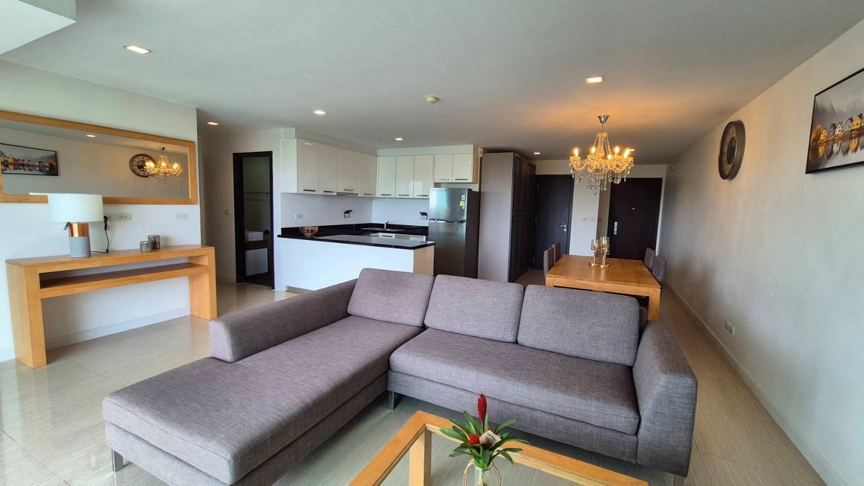 ขายคอนโดพัทยา! ห้องใหญ่ไซส์อลังการ 114 ตร.ม. 2 ห้องนอน Elegance @ Cosy Beach 1