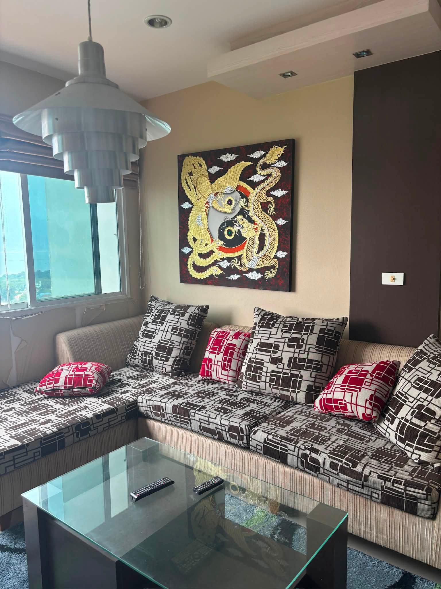 ขายขาดทุน! คอนโดพัทยาเหนือ AD Condominium ไซส์ใหญ่ 71 ตร.ม. ชั้น 24 แต่งครบพร้อมอยู่ 4